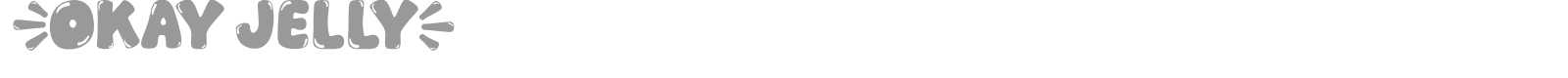 Okay Jelly font preview